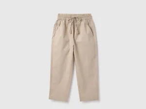 Solid Regular Fit Trousers