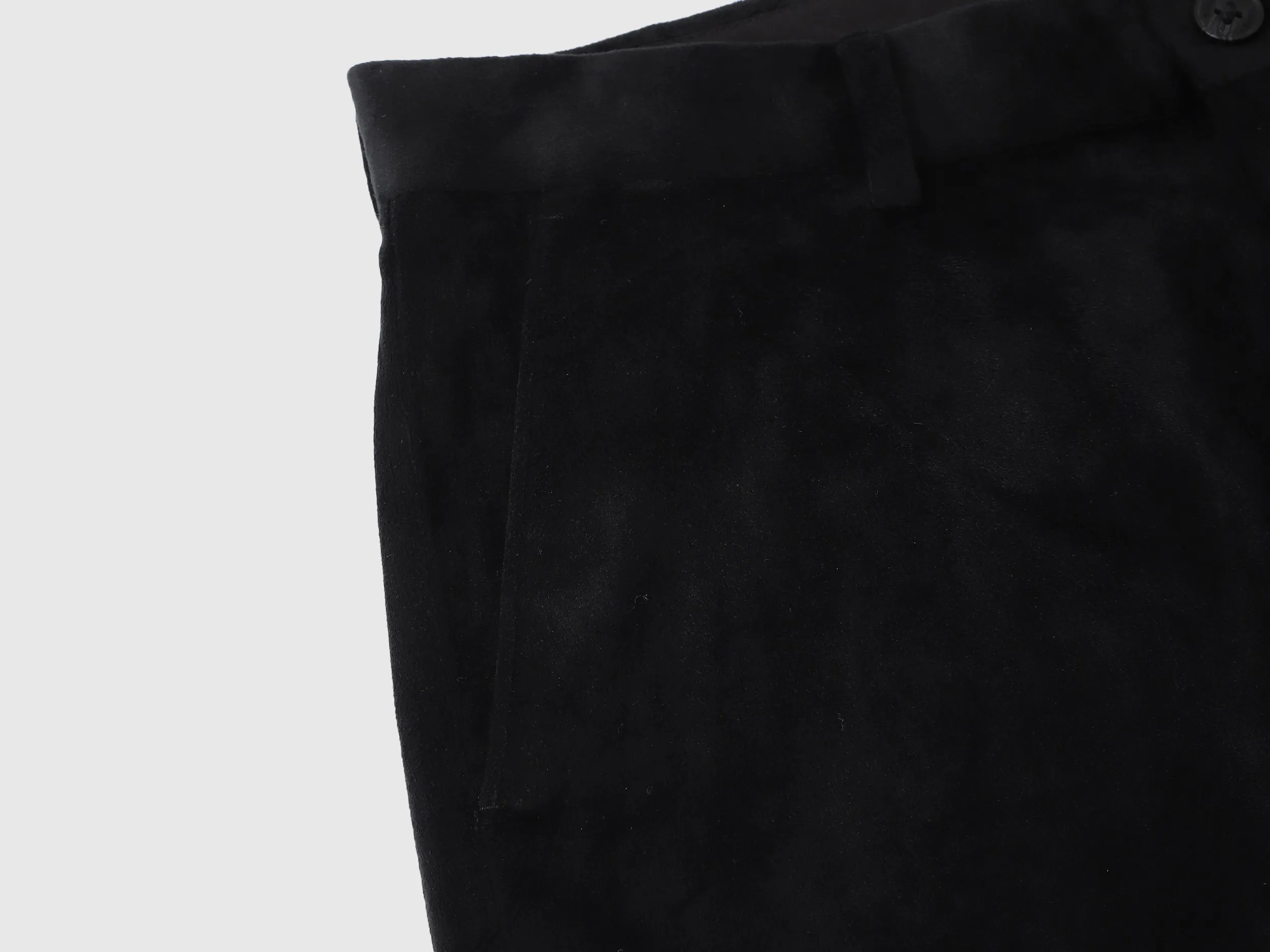 Solid Relaxed Fit Trousers