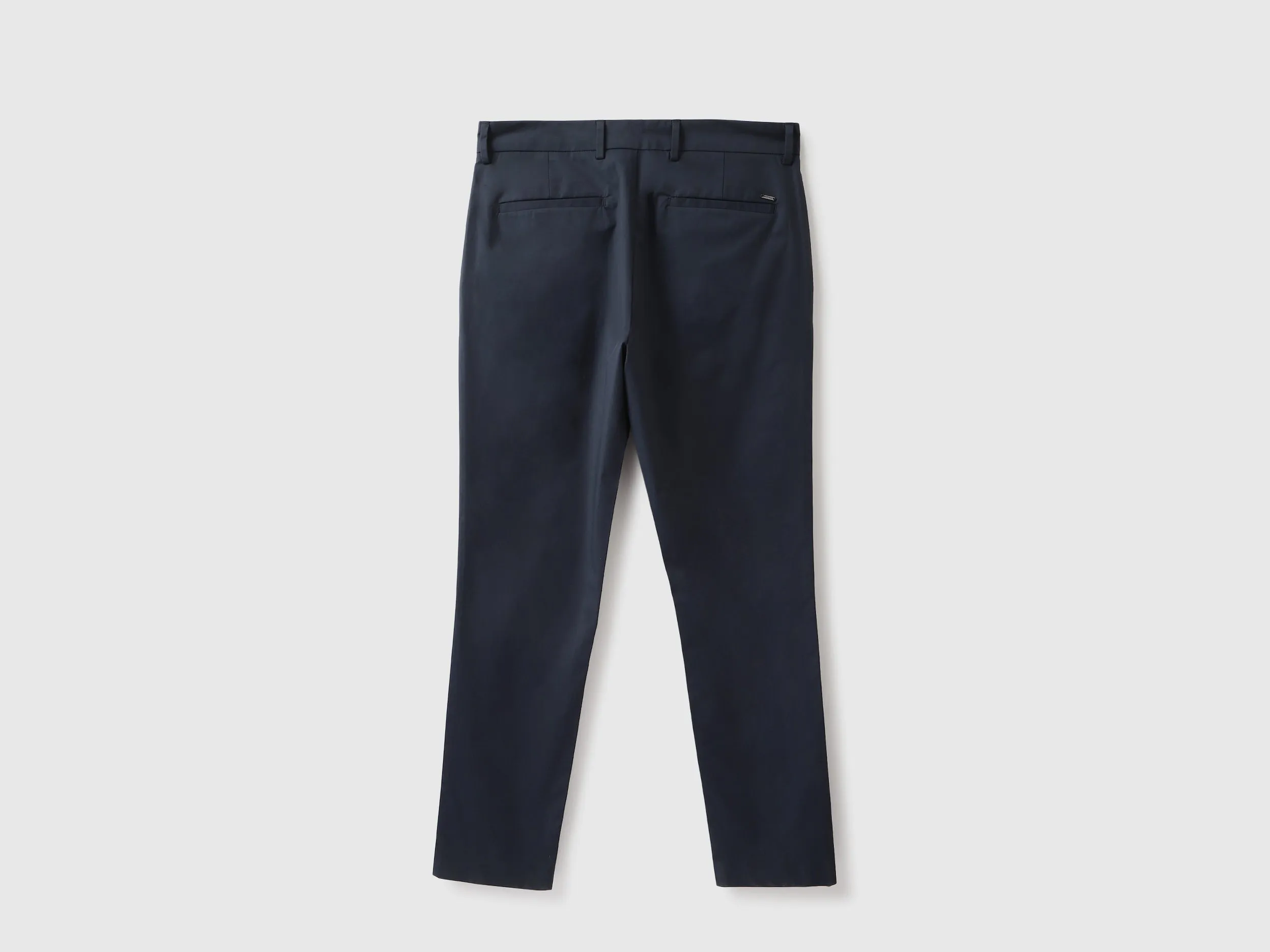 Solid Relaxed Fit Trousers