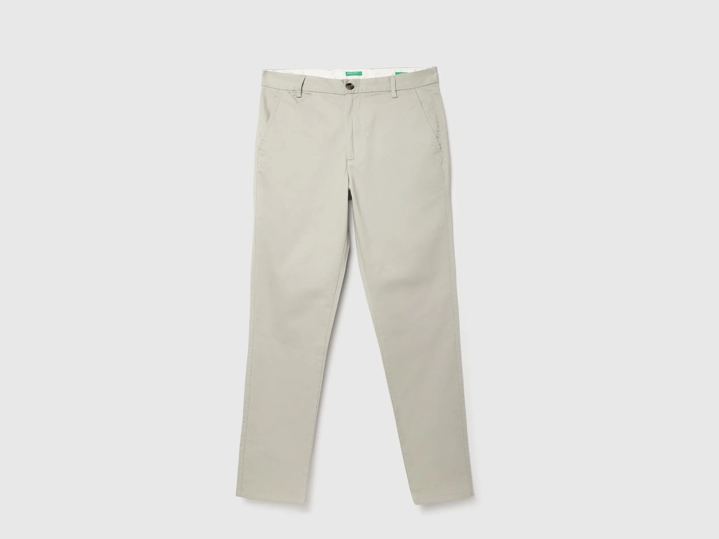 Solid Slim Fit Trousers