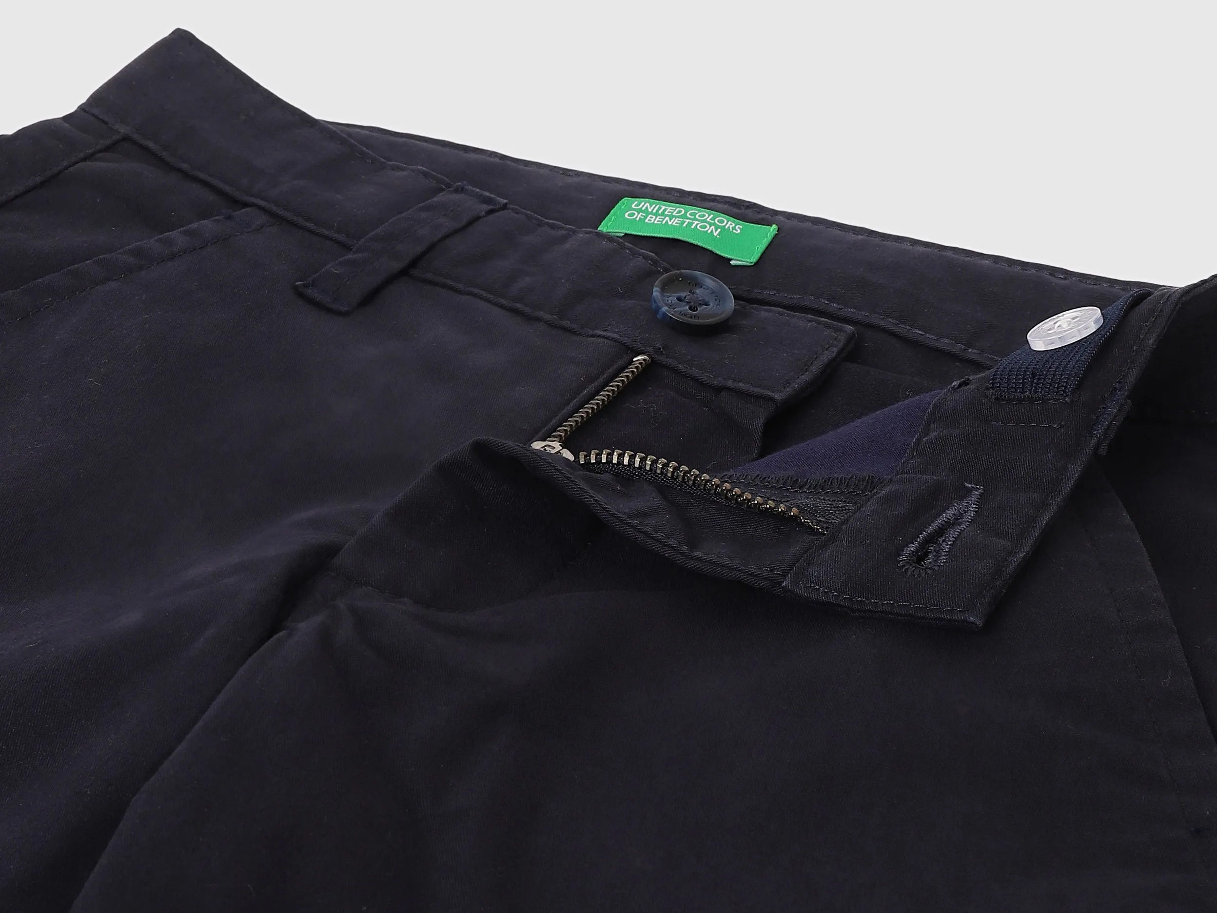 Solid Slim Fit Trousers