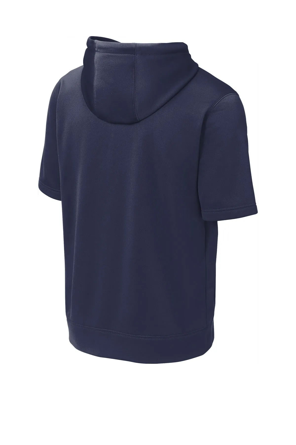 Sport-Tek  Sport-Wick  Fleece Short Sleeve Hooded Pullover. ST251 Navy