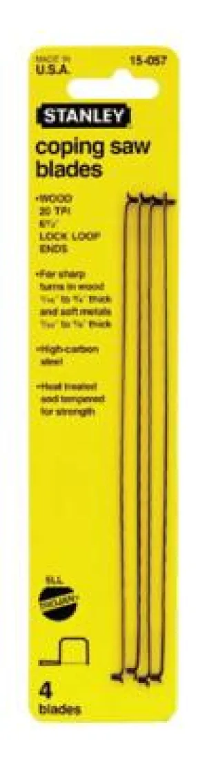 Stanley?? Products COPING BLADE 20T 6-1/2", 15-059