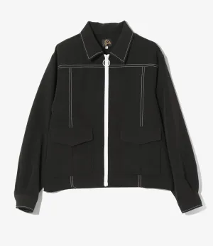 Stitched Sport Jacket - Poly Light Double Cloth