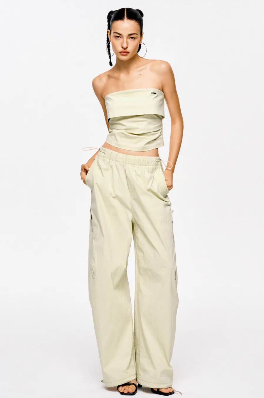 Stretch Suit Bandeau / Pants