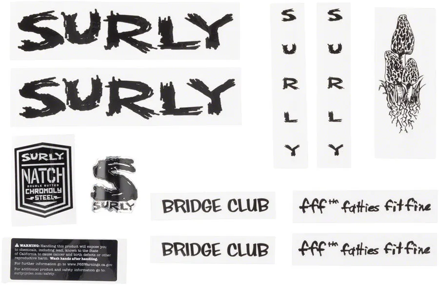 Surly Decal Sets