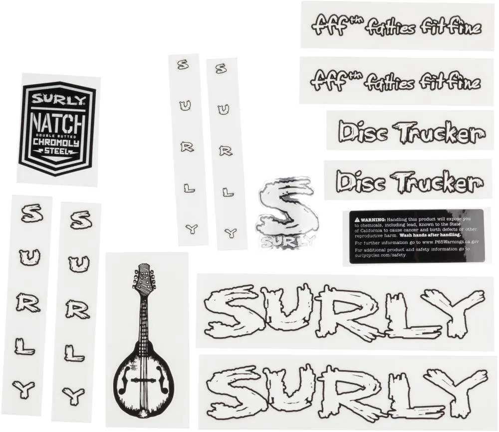 Surly Decal Sets