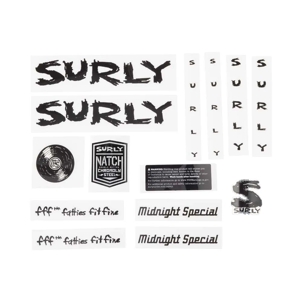 Surly Decal Sets