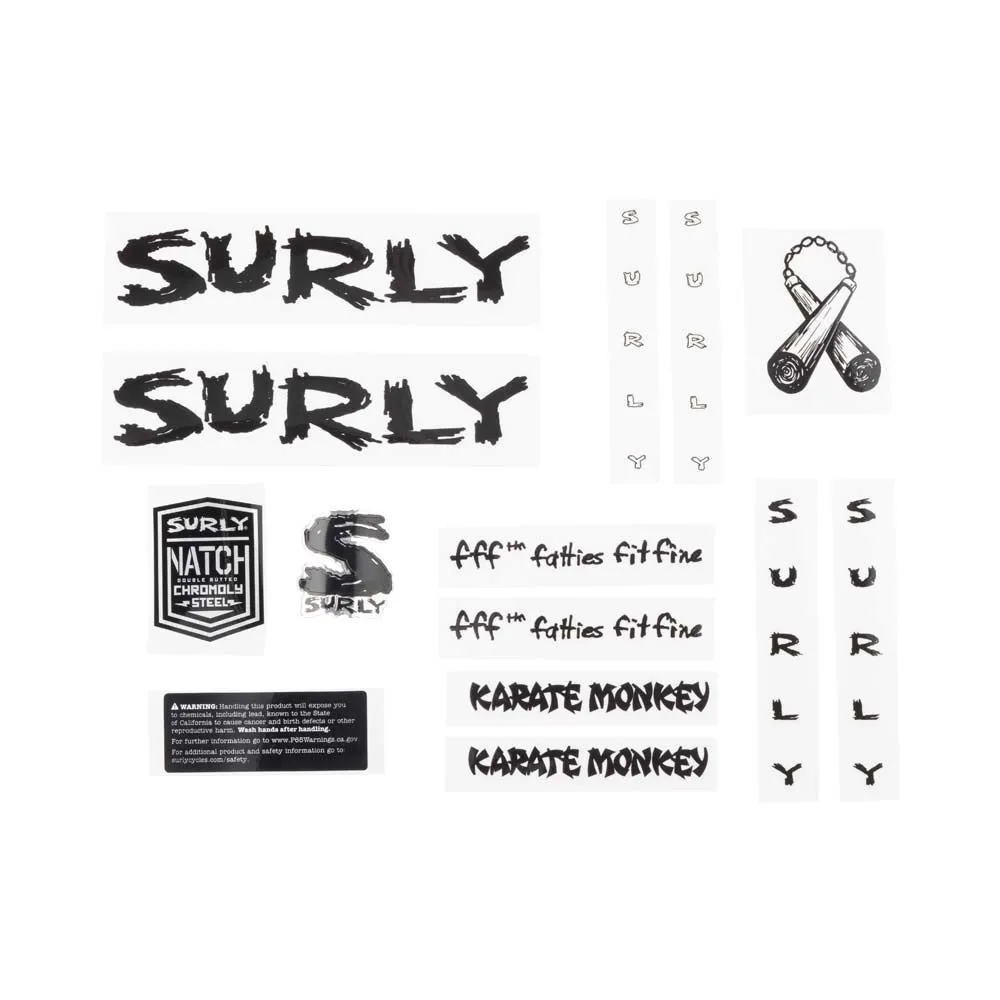Surly Decal Sets