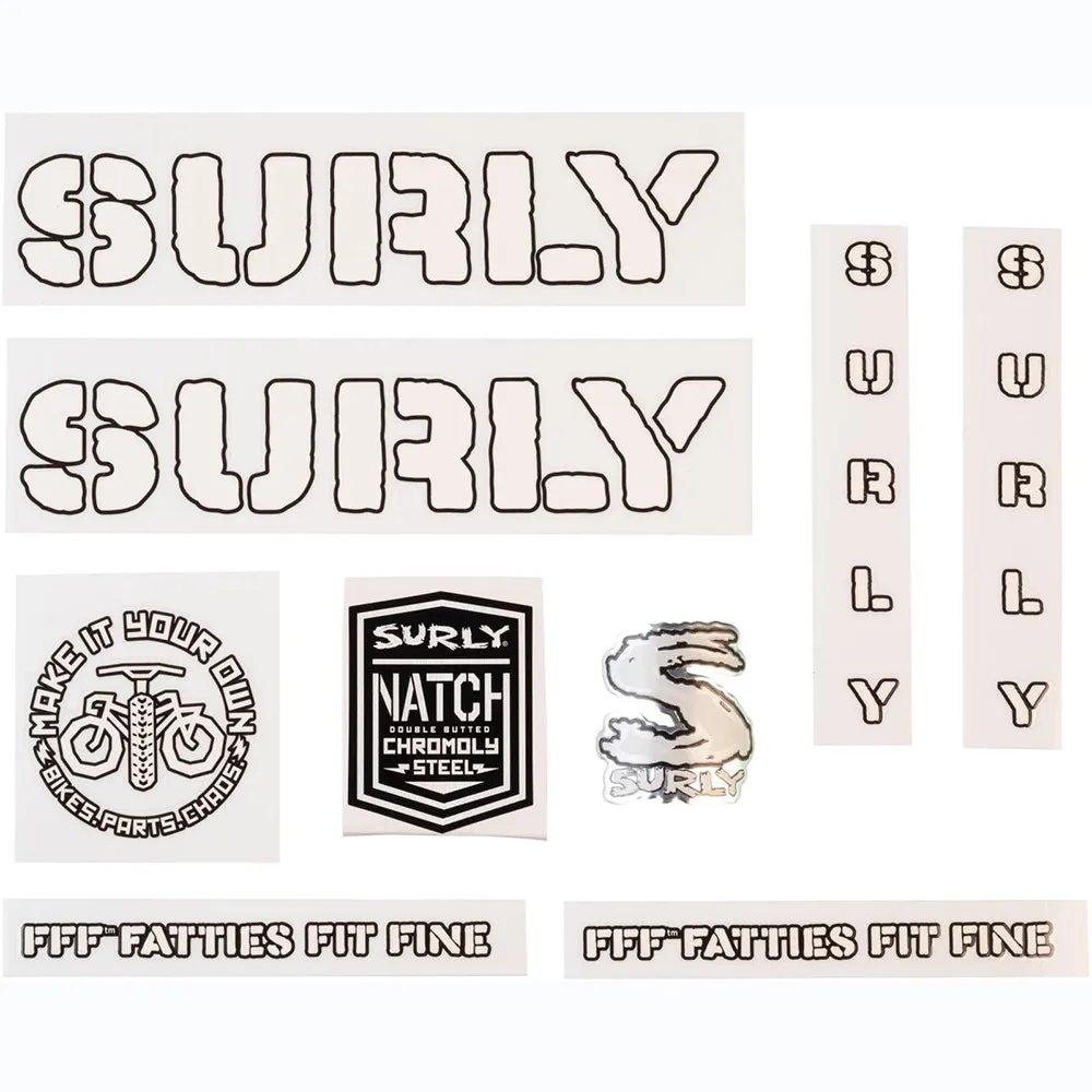 Surly Decal Sets