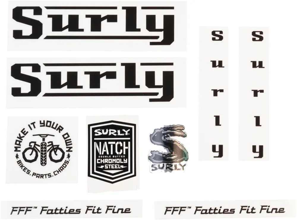 Surly Decal Sets