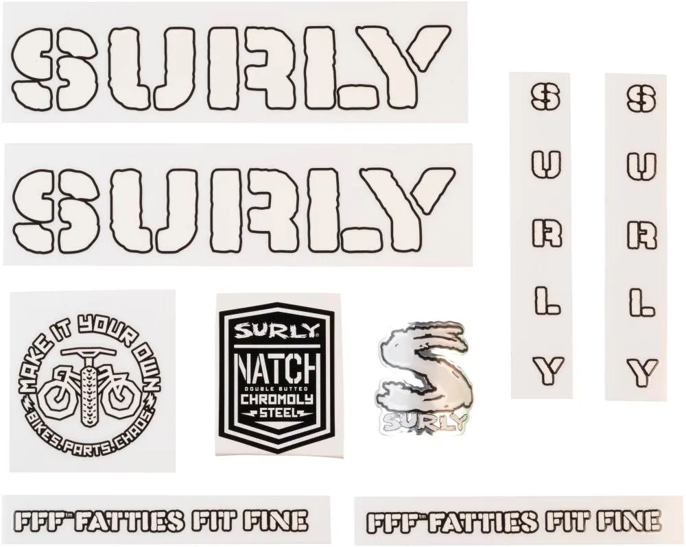 Surly Decal Sets