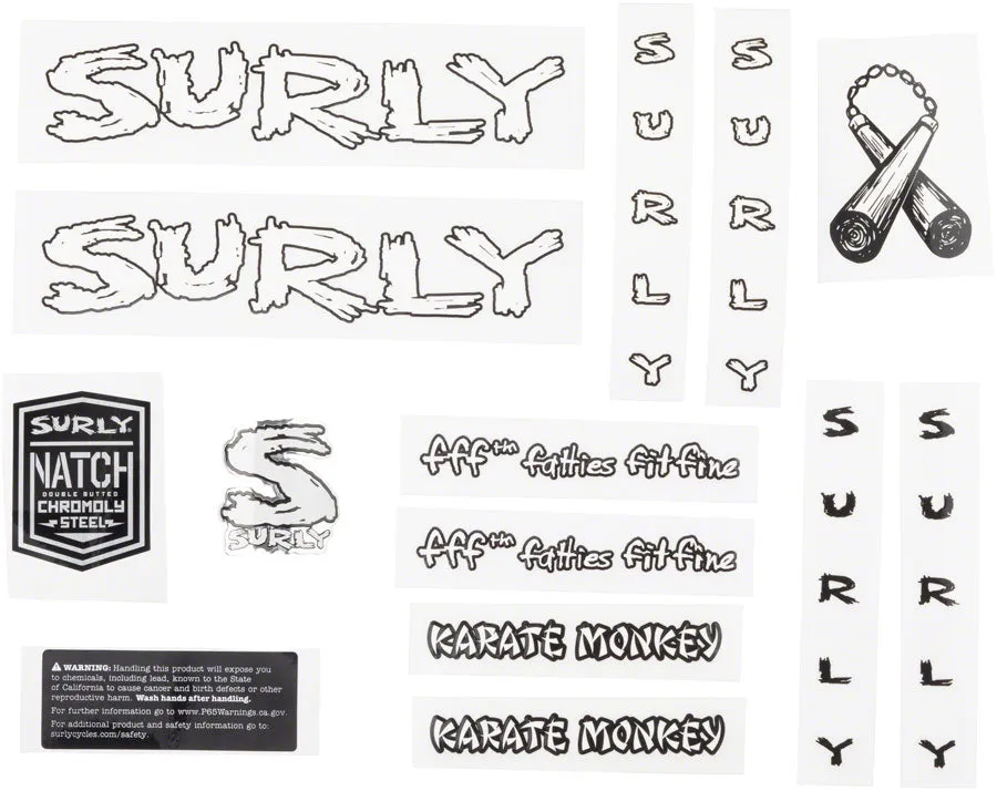 Surly Decal Sets