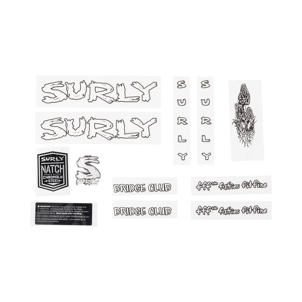 Surly Decal Sets