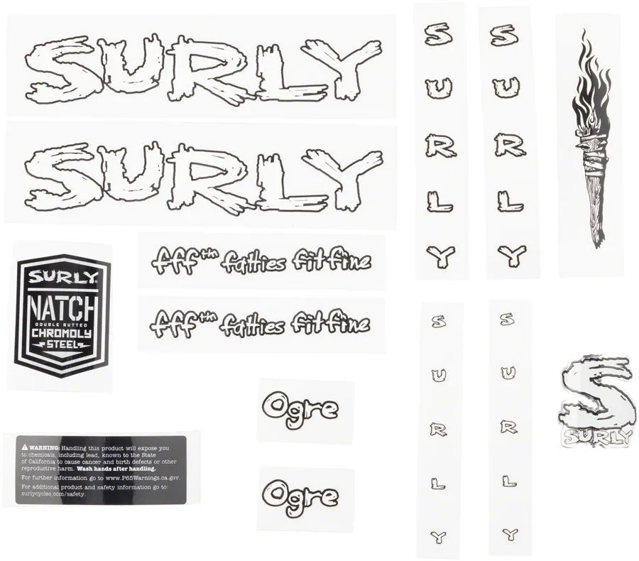 Surly Decal Sets