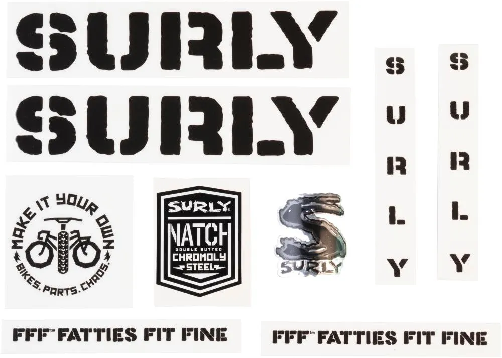 Surly Decal Sets