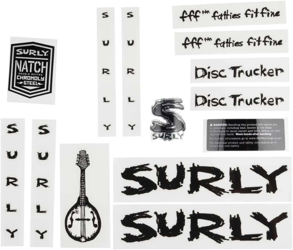 Surly Decal Sets