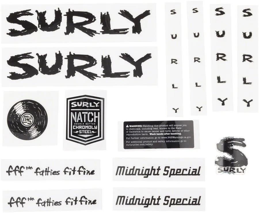 Surly Decal Sets