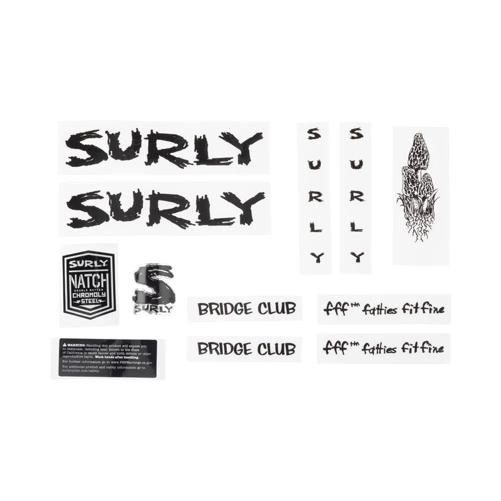 Surly Decal Sets