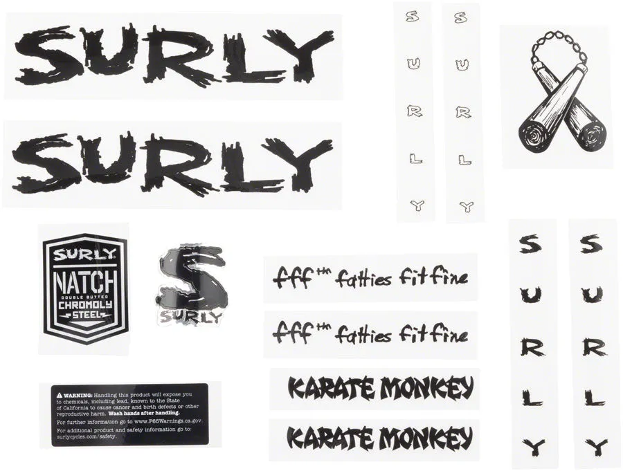 Surly Decal Sets