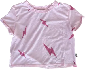 T2Love- Multi Boltz Shirt (Blush Pink)