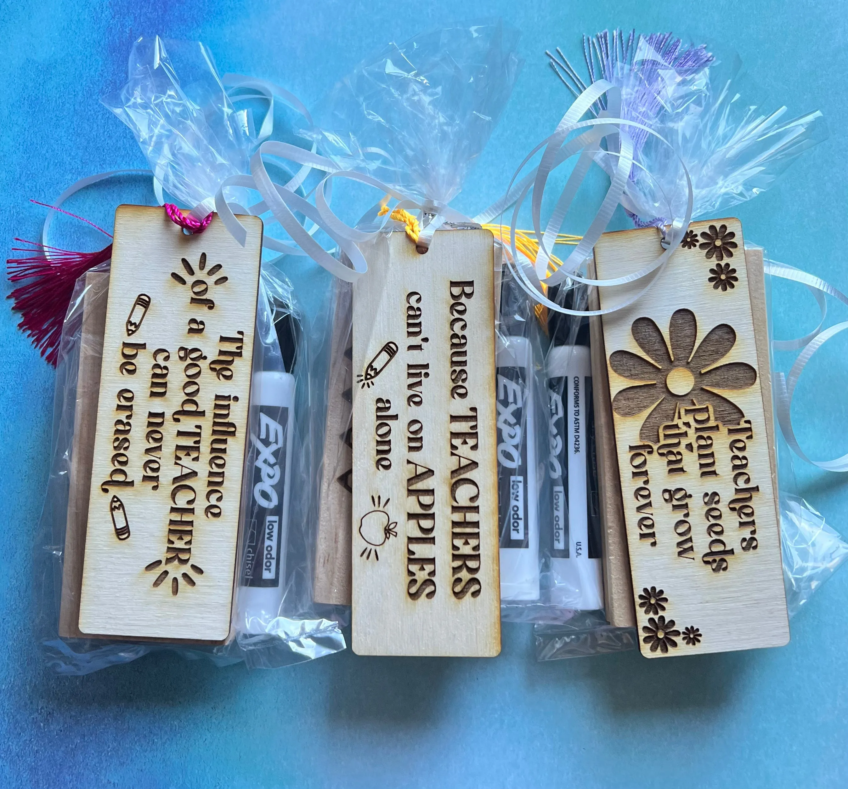Teacher Appreciation Gift with bookmark