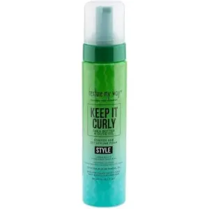 Texture My Way Keep It Curly Stretch & Set Styling Foam – Curl Definition & Soft Hold (8.5oz)