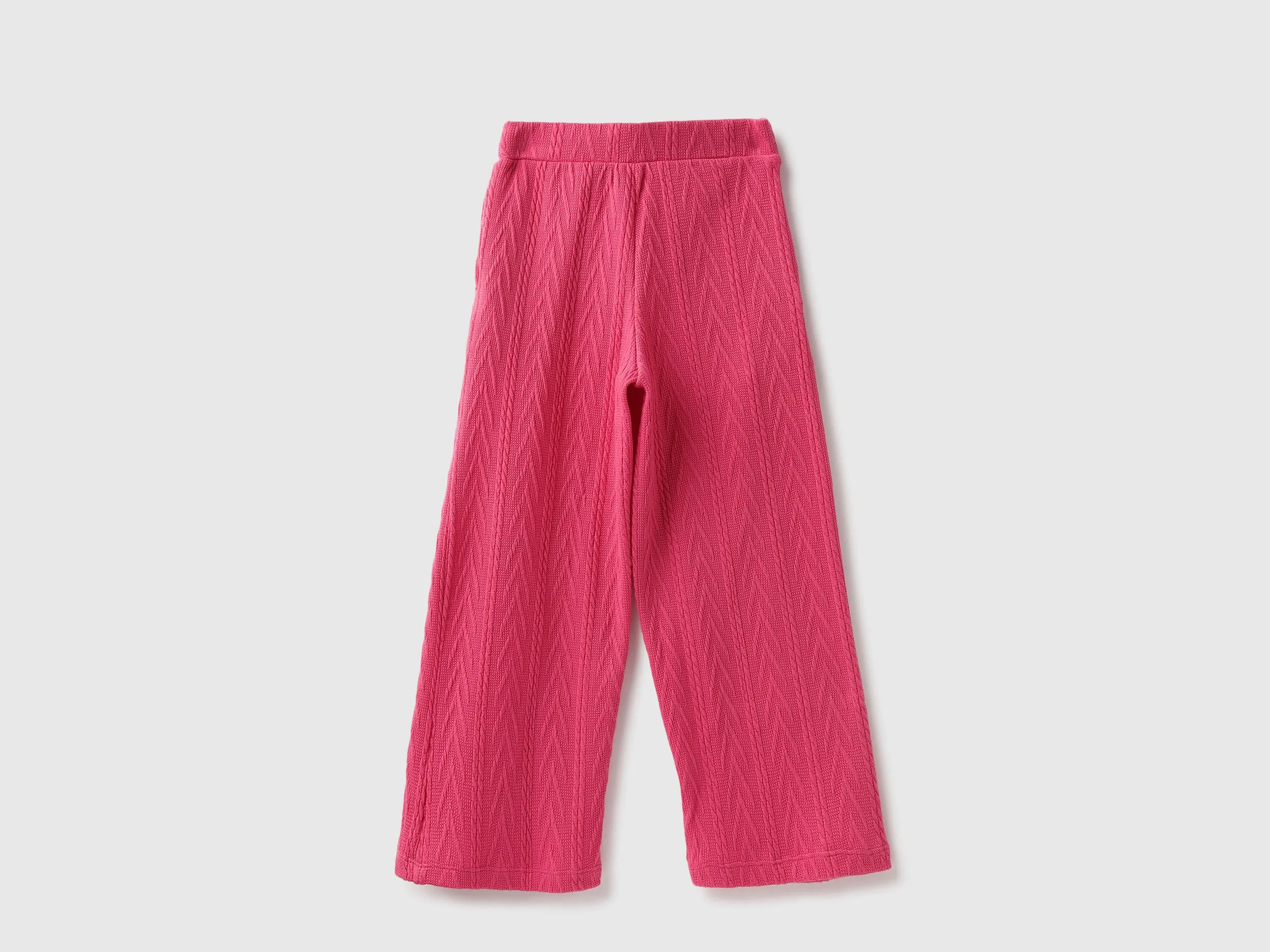 Textured Regular Fit Trousers