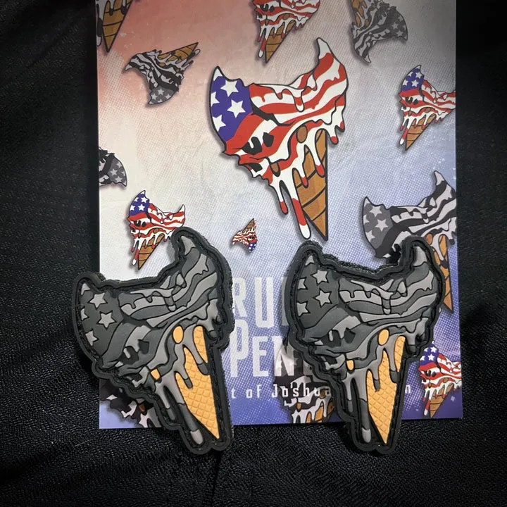 TINY STEALTH CONES, PVC MORALE PATCH SET