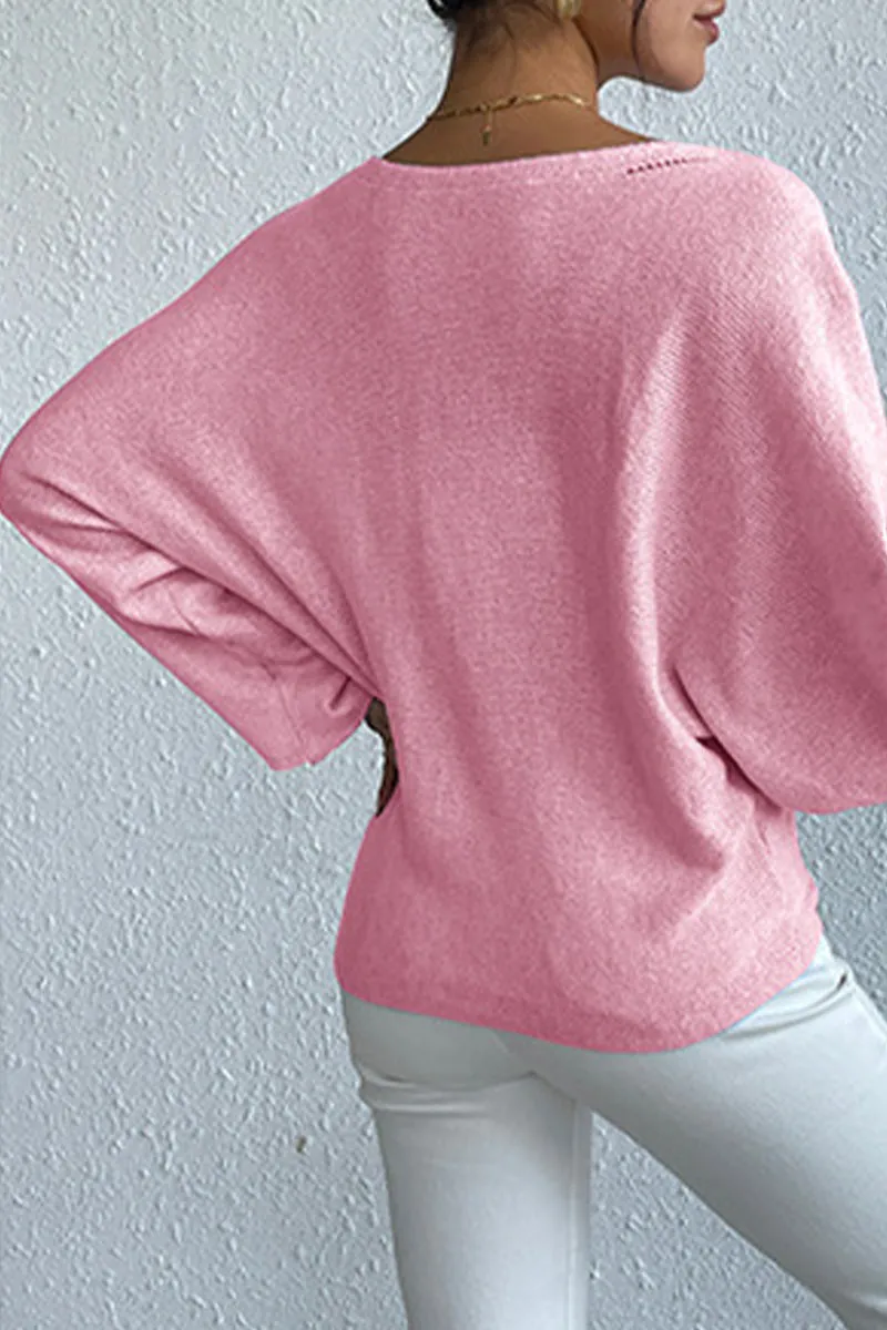 TK0641 Flowers Knitted Shirt