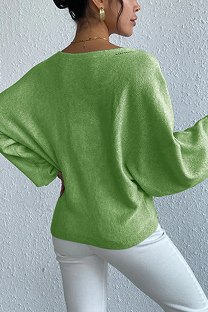 TK0641 Flowers Knitted Shirt
