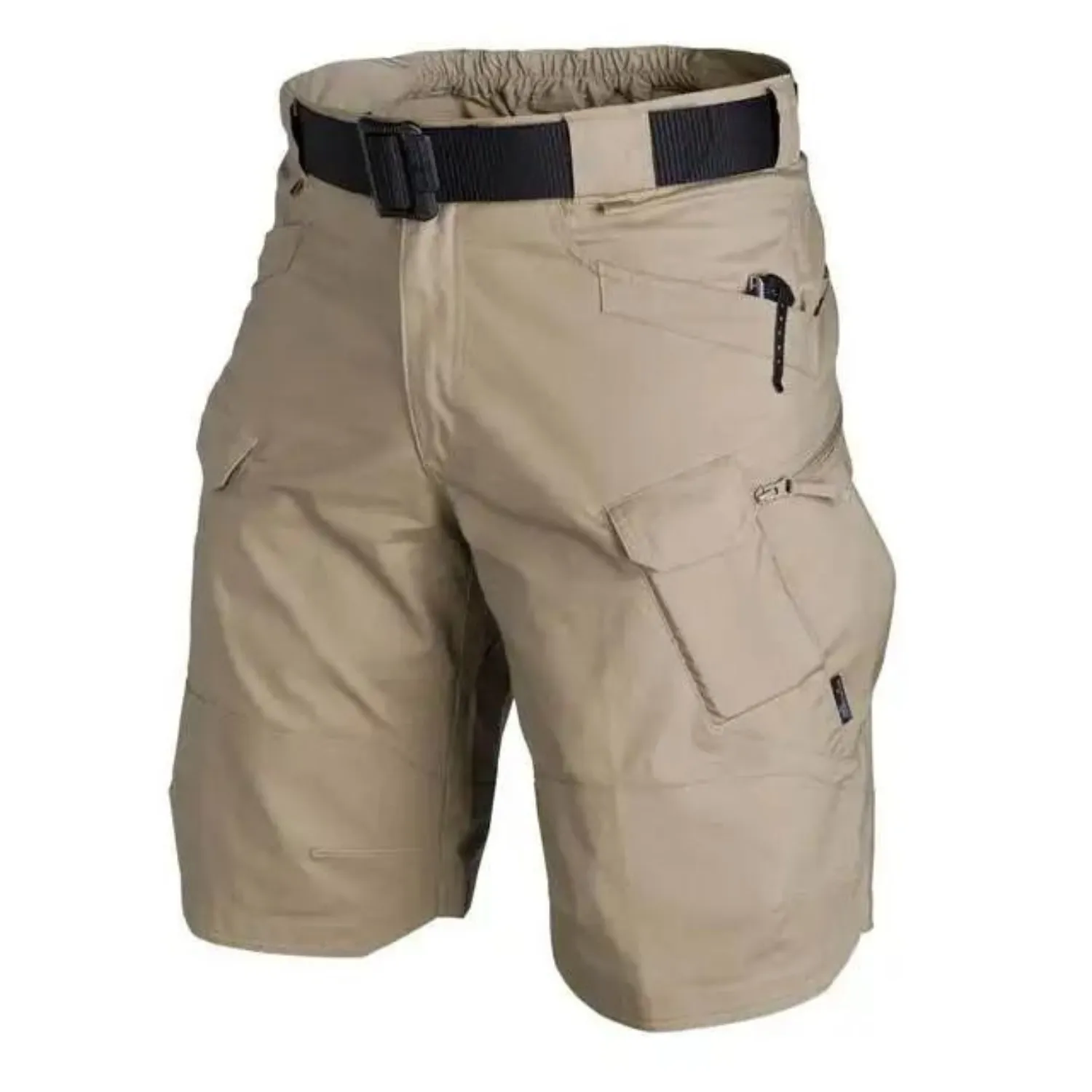 Trendy Camo Cargo Shorts for Men with Functional Pockets