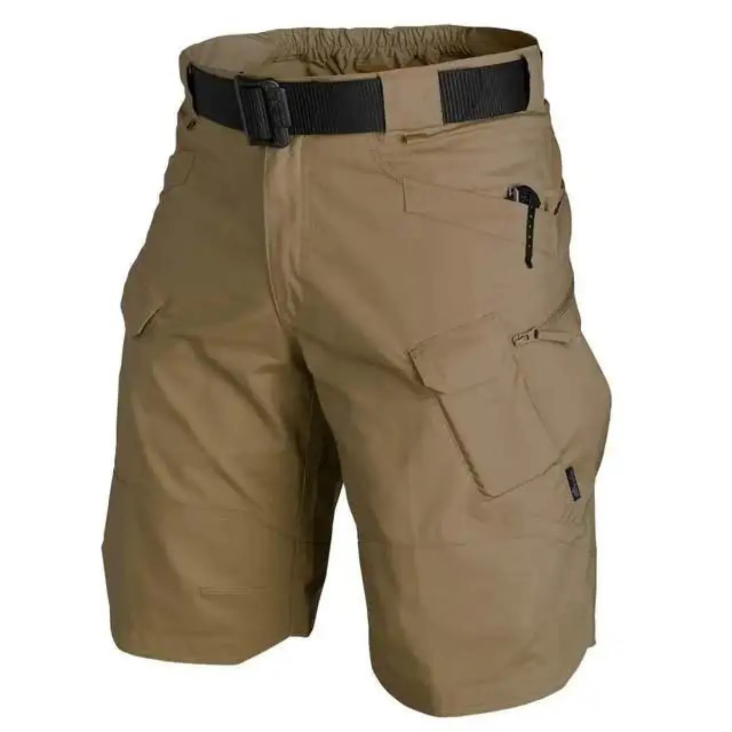Trendy Camo Cargo Shorts for Men with Functional Pockets