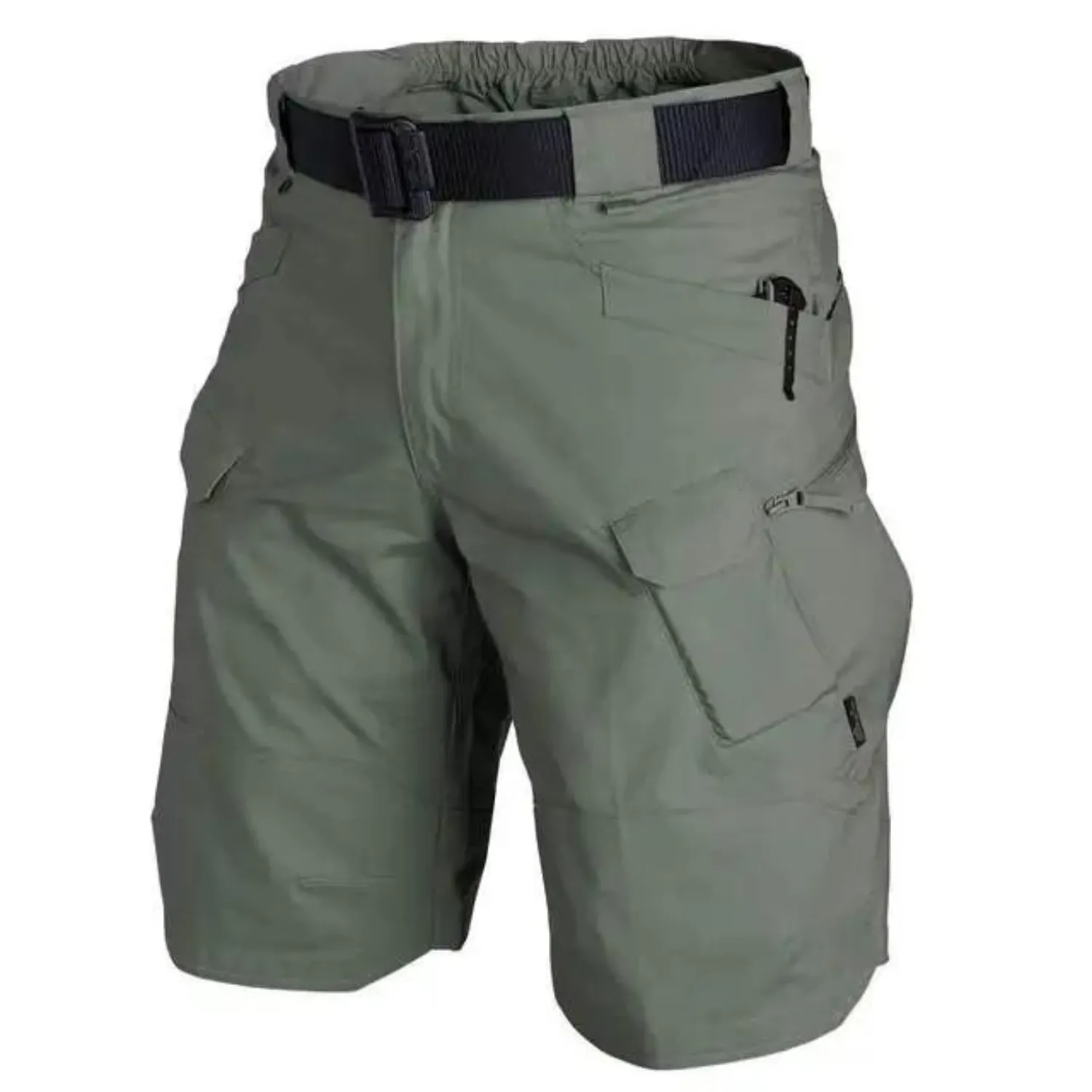 Trendy Camo Cargo Shorts for Men with Functional Pockets