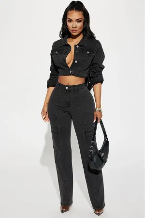 UG0252 Denim Shirt and Jeans Set