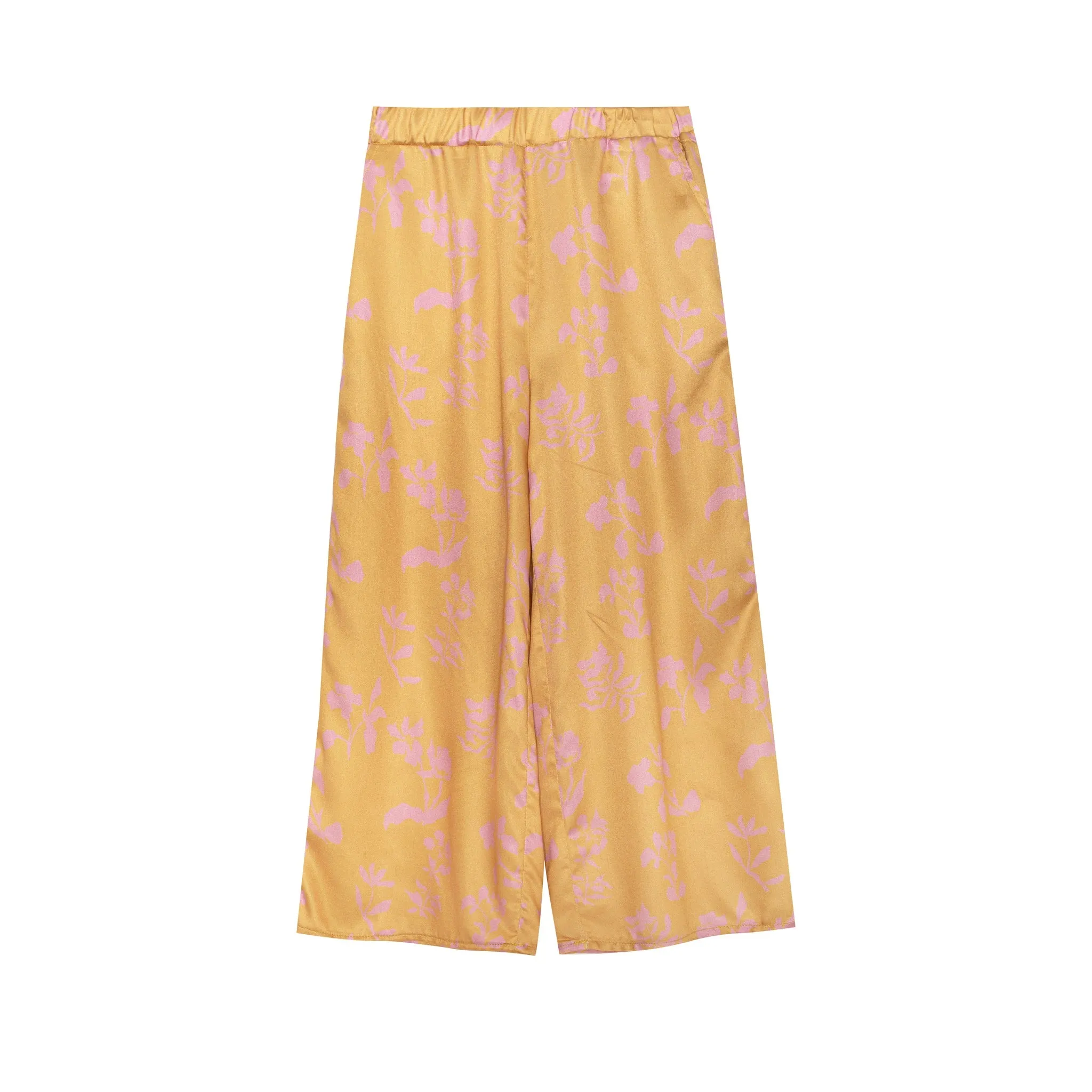 Viscose PJ Pants Calendula, Yellow