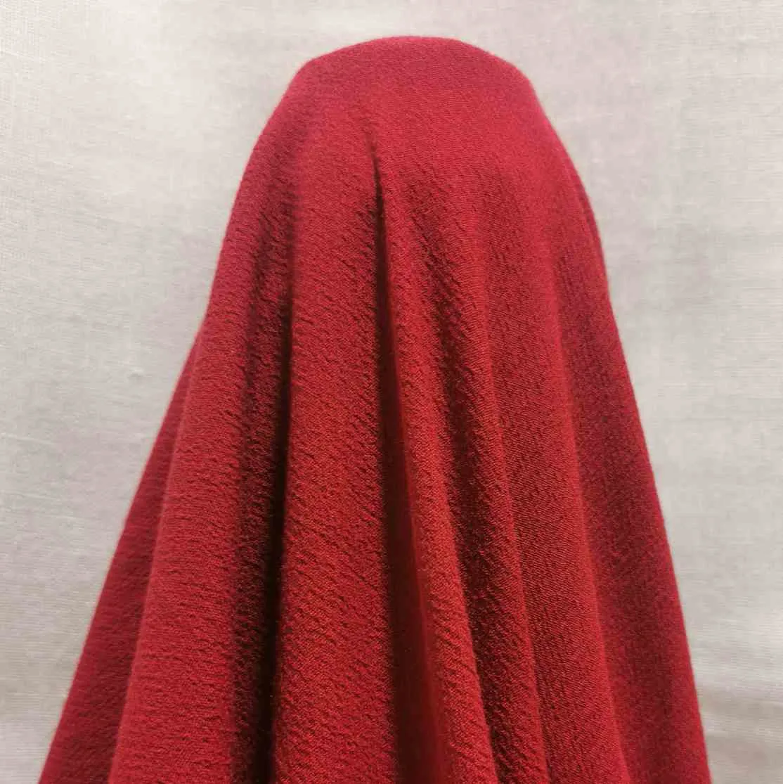 Viscose Twill, Ruby