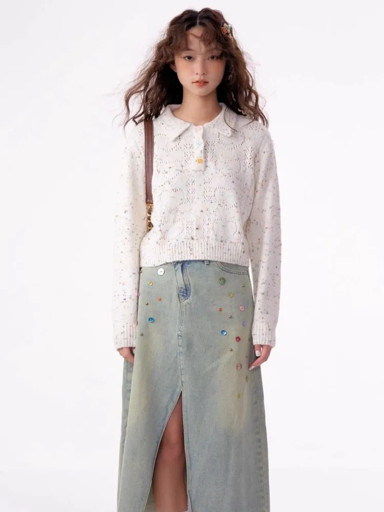 Warm and soft long sleeve sweater【s0000003800】