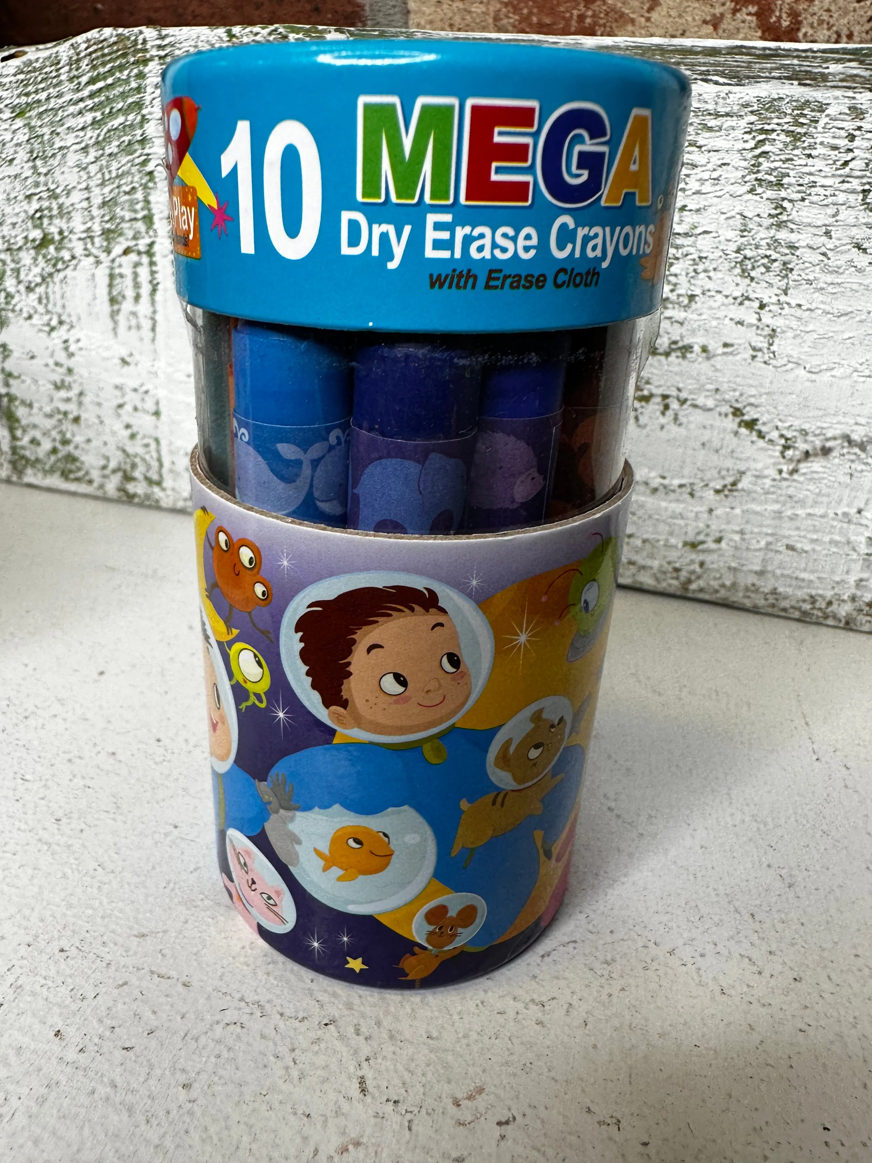 Washable Mega Dry Erase Crayons