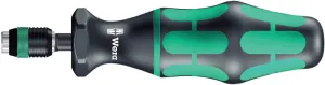 Wera 05074794001 7400 series Kraftform Torque screwdrivers, with factory pre-set value (0.1-1.5 Nm) and Rapidaptor quick-release chuck, handle size 89 mm, 7452 x 0.9 Nm x 0.9-1.5 Nm