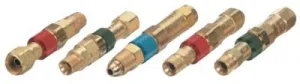 Western Enterprises Quick Connect Sets, Hose to Hose, QDB21; QDB22, Fuel Gas; Oxygen/Inert Gas, QDB20
