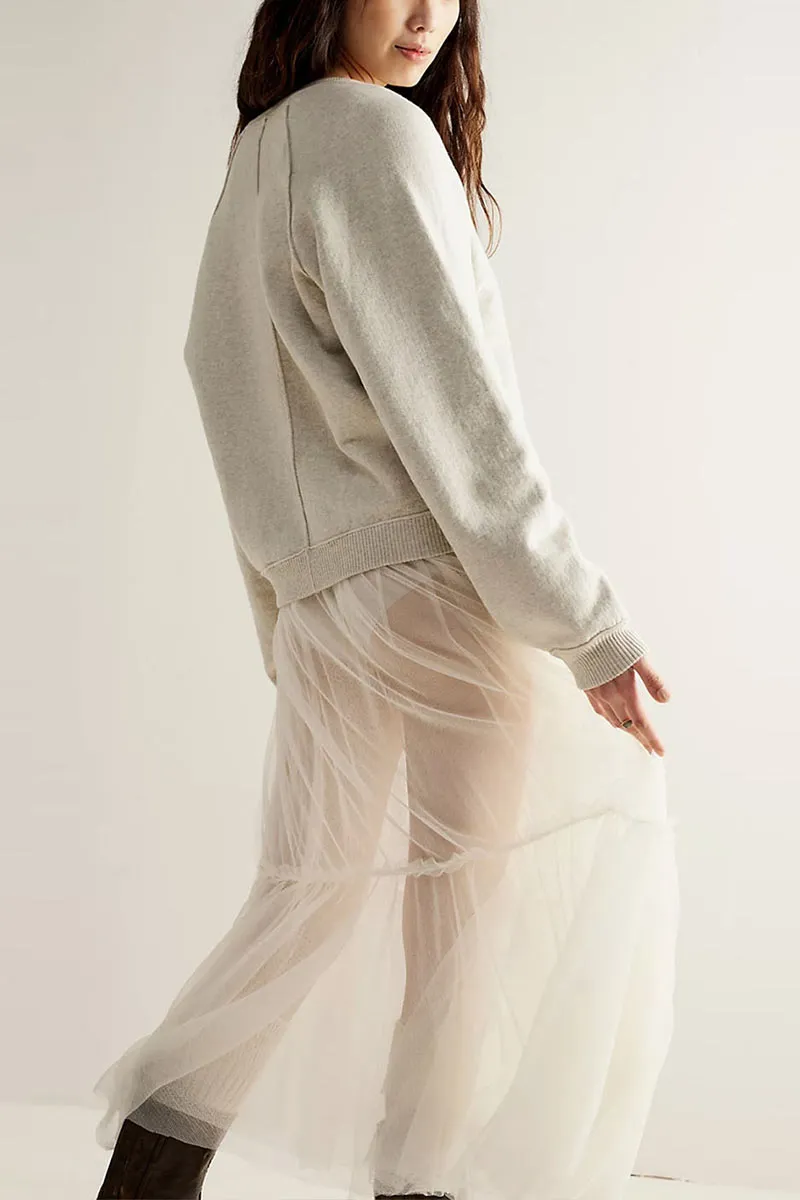 WG619 Long Sleeve Loose Sweater