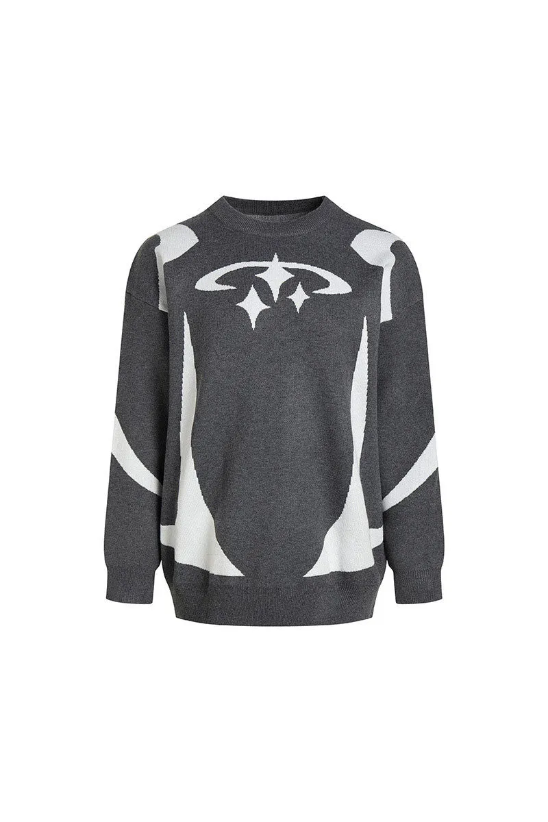 WG763 Long Sleeve Loose Sweater