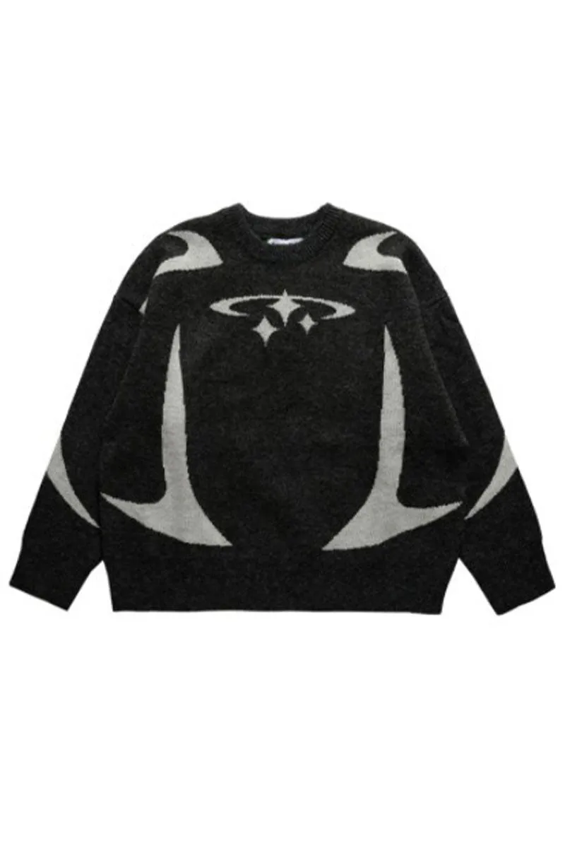 WG763 Long Sleeve Loose Sweater