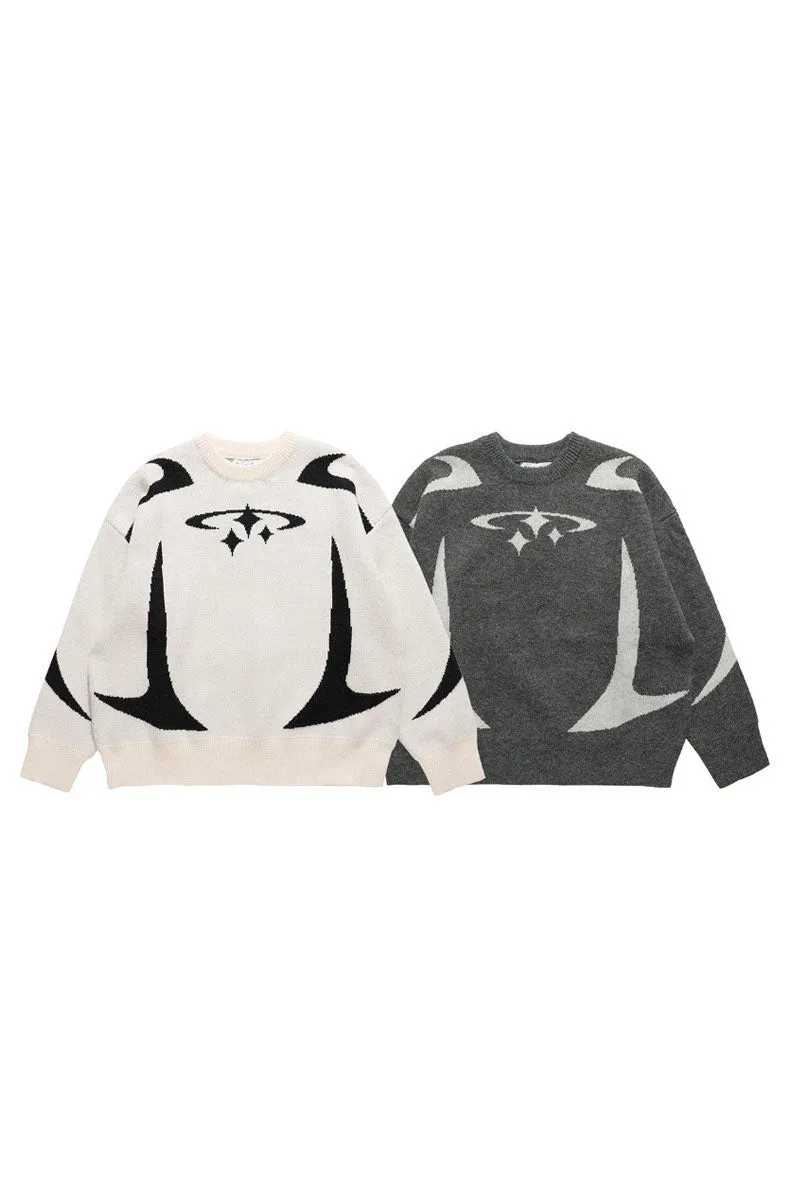 WG763 Long Sleeve Loose Sweater