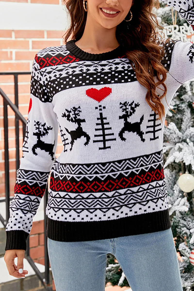 WI0125 Holiday Loose Fit Sweater