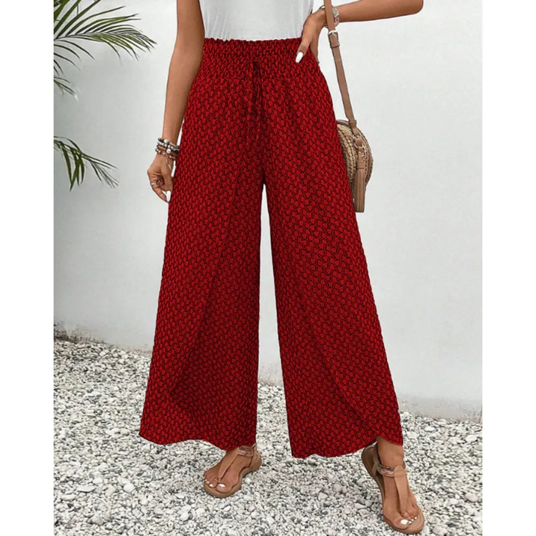 Women's Summer Wide Leg Pants | High Waisted
