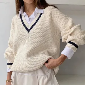 women's sweater long sleeve sweaters & cardigans patchwork casual color block