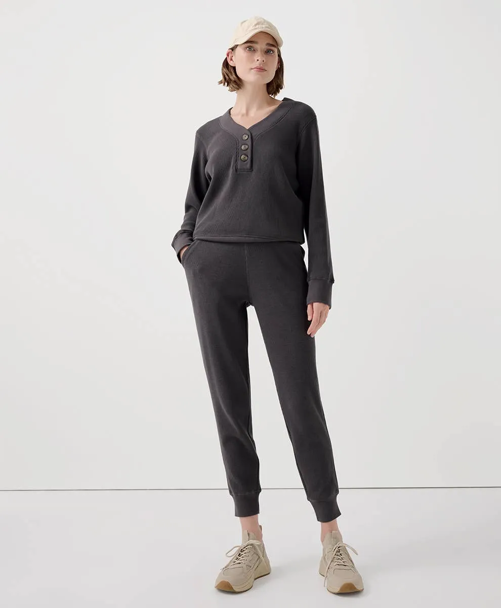 Women's Thermal Waffle Jogger