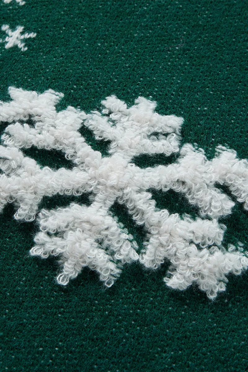 WR3354 Snowflake Holiday Sweater Outerwear
